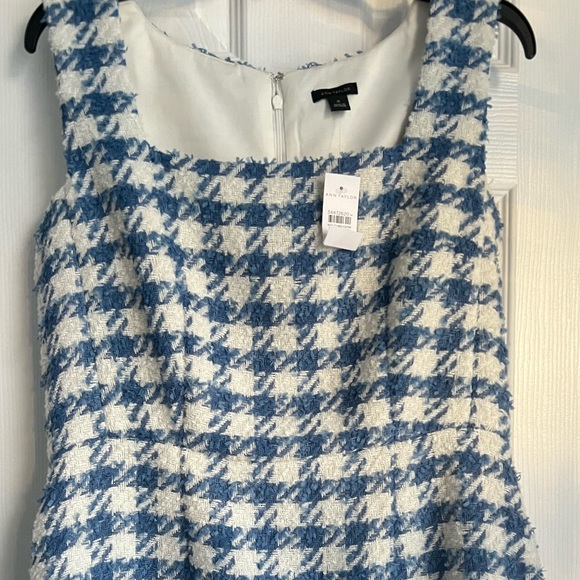 Chevron Winter Dress - Ann Taylor NWT - Picture 4 of 7
